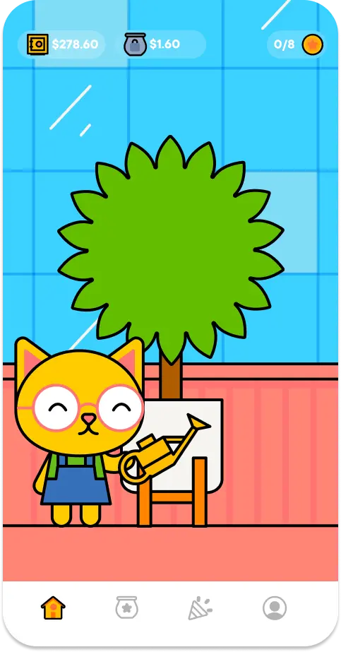 Savings streak tree
